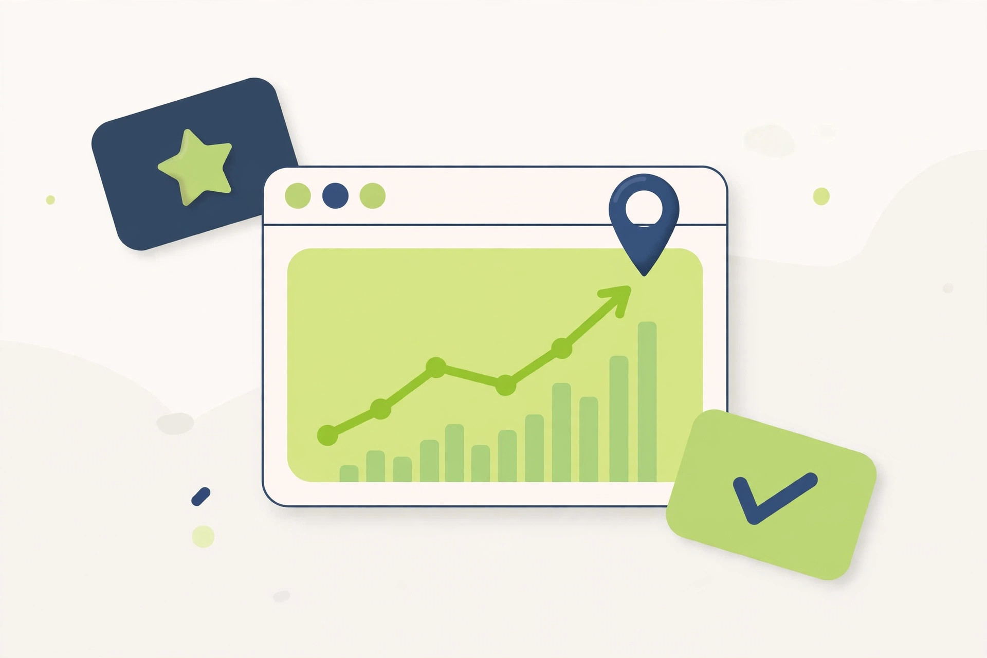 AlphaRank SEO specialist reviewing a client's search performance