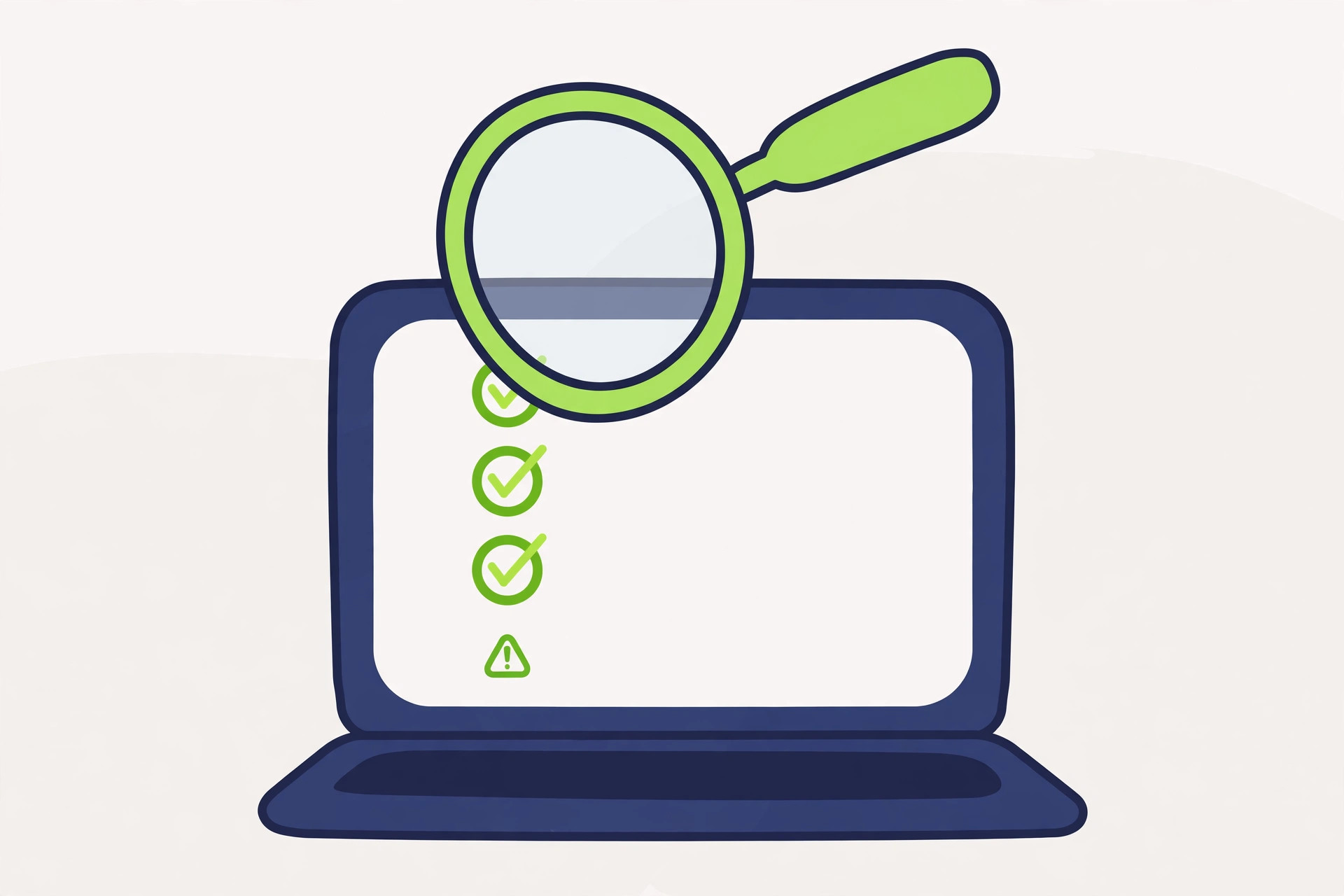 Senior SEO specialist reviewing a website audit report